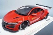 ����19B05-03 onemodel 1/18 �ۥ�� LB-WORKS NSX �����̥ѥå��������� Red (Limited 50pcs)