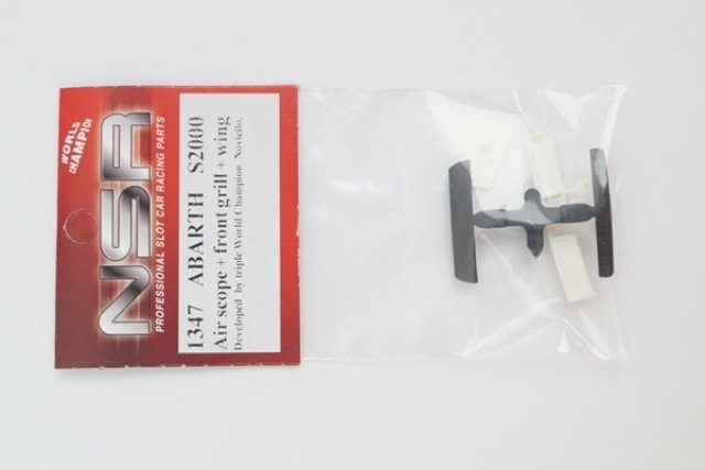 ����1347 NSR  ABARTH S2000 REAR WING + AIR SCOPE + FRONT GRILLS