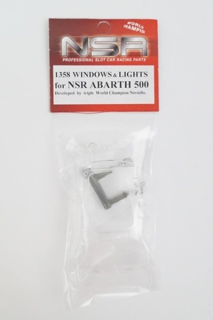 1358 NSR  ABARTH 500 Assetto Corse WINDOWS & LIGHTS