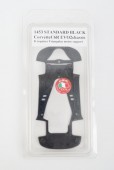����1453 NSR  CORVETTE C6R MEDIUM BLACK EVO2 CHASSIS for TRIA Anglew/Inline/sidewinder setup