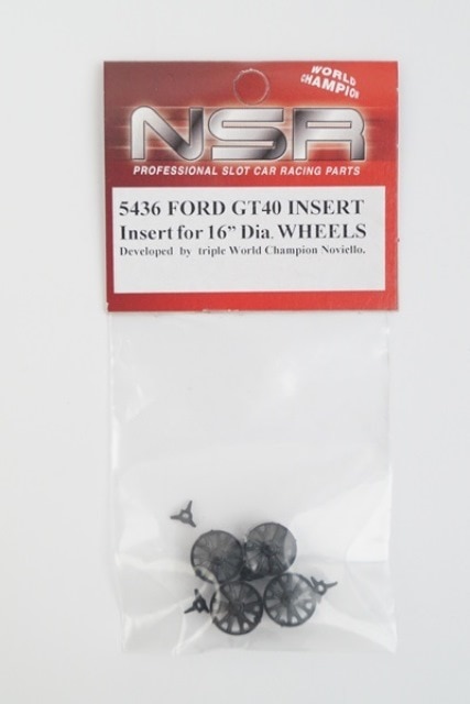 5436 NSR  FORD MKII GT40 complete set insert (4+4)