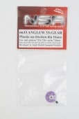 6633 NSR  3/32 ANGLEW soft plastic Gear 33t Magenta w/alu hub dia. 16mm