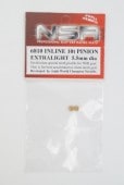6810 NSR  PINIONS 10 INLINE Extralight & NO friction dia. 5.5mm -40% weight! (2pcs)