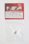 6911 NSR  PINIONS 11 SIDEW Extralight & NO friction dia. 6.75mm -40% weight! (2pcs)