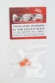7315 NSR  Soft plastic PINIONS 15 ANGLEWINDER Orange No Friction dia 7.5mm(4pcs)