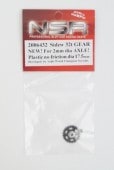 ����2006432 NSR  2mm SIDEW soft plastic Gear 32t Black w/alumin hub dia 17.5mm