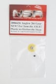 ����2006626 NSR  2mm ANGLEW soft plastic Gear 26t Yellow w/alu hub dia. 16mm
