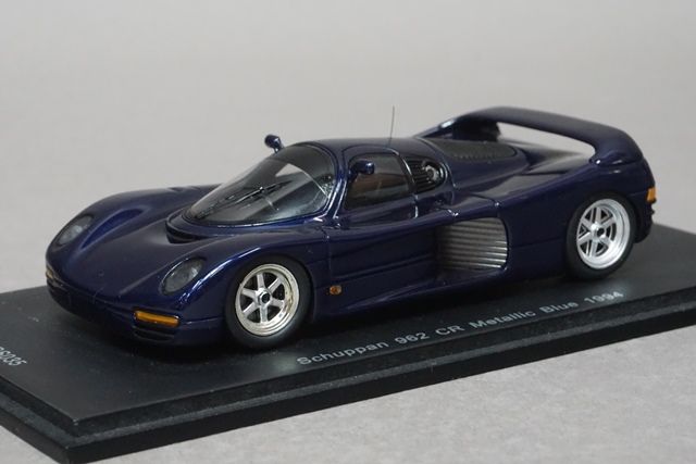 1/43 スパーク KBS035 ポルシェ シュパン 962 CR 1994 ブルー, Boost