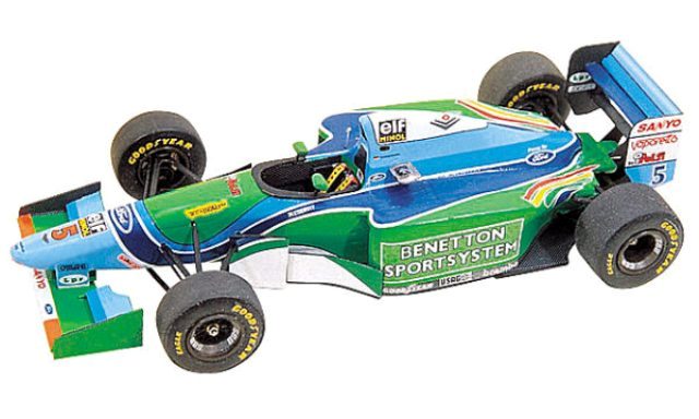 取寄せ TMK179 タメオキット 1/43 フォード BENETTON B194 Spanish