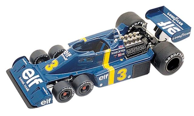 取寄せTMK208 タメオキット 1/43 フォード TYRRELL P34 Swedish
