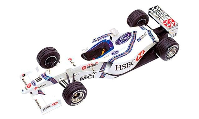 取寄せ TMK263 タメオキット 1/43 フォード STEWART Sf2 Spanish G.P.