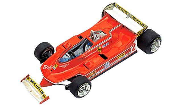 取寄せ TMK266 タメオキット 1/43 フェラーリ 312T5 Monaco G.P. 1980