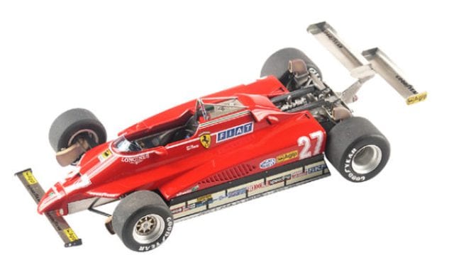 取寄せTMK320 タメオキット 1/43 フェラーリ 126 C2 USA West 1982