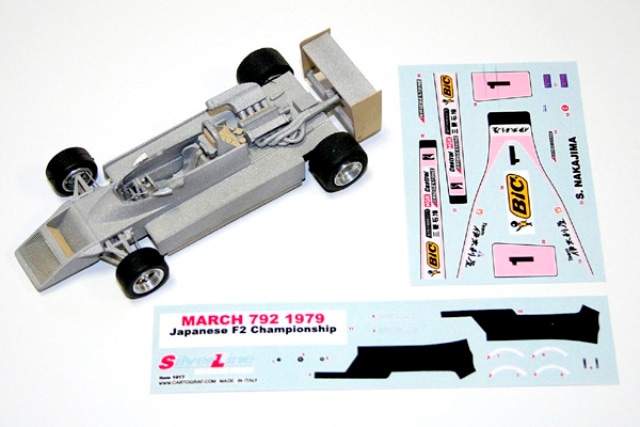 取寄せSLK049 タメオキット 1/43 MARCH 792 F2 Suzuka GP 1979#1 組立