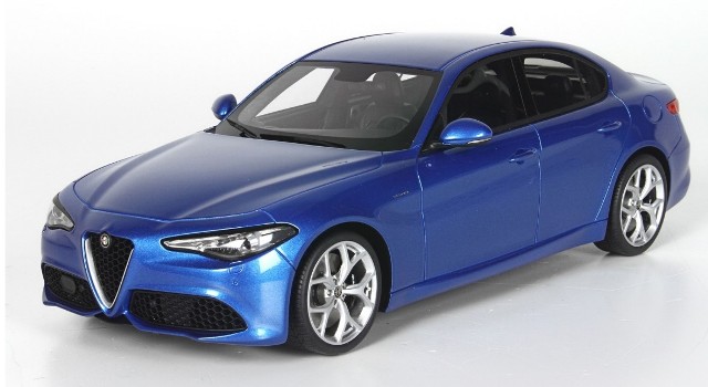 予約BBRC1829A BBR 1/18 アルファロメオ Giulia Veloce Blue