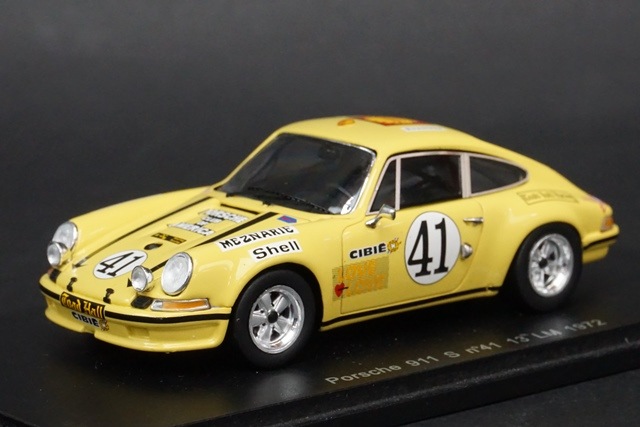 1/43 スパーク S0940 ポルシェ 911 LM 13th 1972 #41, Boost Gear