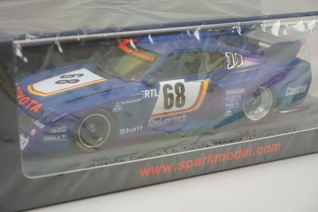 1/43 スパーク S7700 トヨタ セリカ LB ターボ 優勝 Zolder 1977