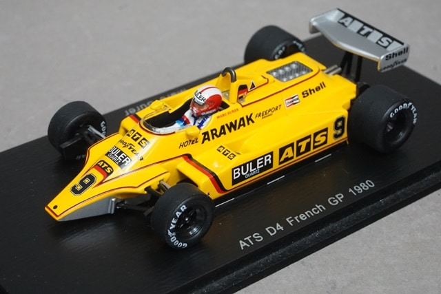 1/43 スパーク S4365 ATS D4 フランスGP 1980 #9, Boost Gear ミニカー通販