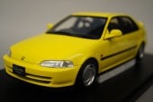 19D02-08 onemodel 1/18 ۥ Civic EG9 High wing Ver. Yellow