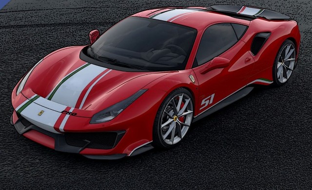 予約BBRC216A BBR 1/43 フェラーリ 488 Pista Piloti Ferrari Rosso