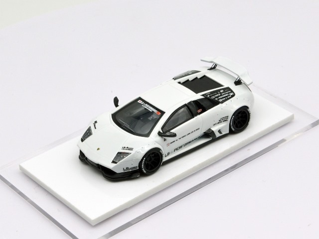 ���� LB670-006 LB��PERFORMANCE 1/64 LIBERTY WALK LB Works Murcielago LP670 White