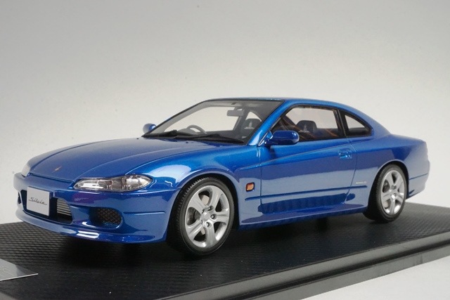 新品 20B03-02 onemodel 1/18 日産 Silvia S15 Brilliant Blue, Boost