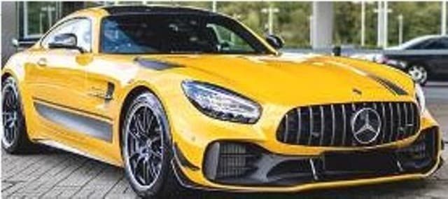 メルセデス ベンツ AMG GT S 1/43 ミニカー イエロー メルセデス