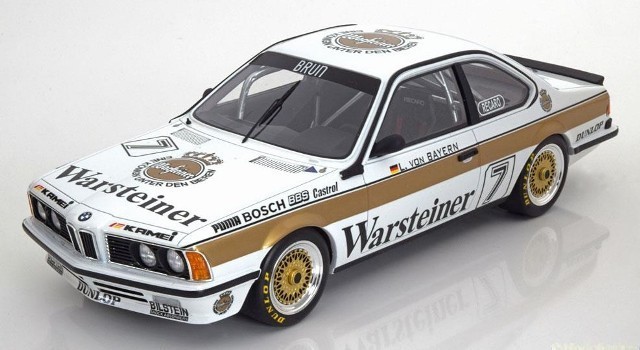 新品CMR007 CMR 1/18 BMW 635 CSI 1984#7 DPM von Bayern, Boost