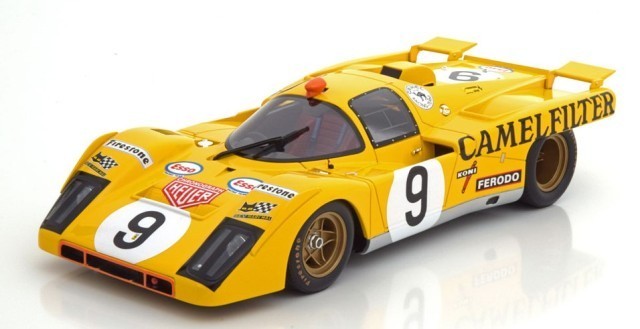 新品 CMR015 CMR 1/18 フェラーリ 512M #9 24h ルマン 1971 deFierlant