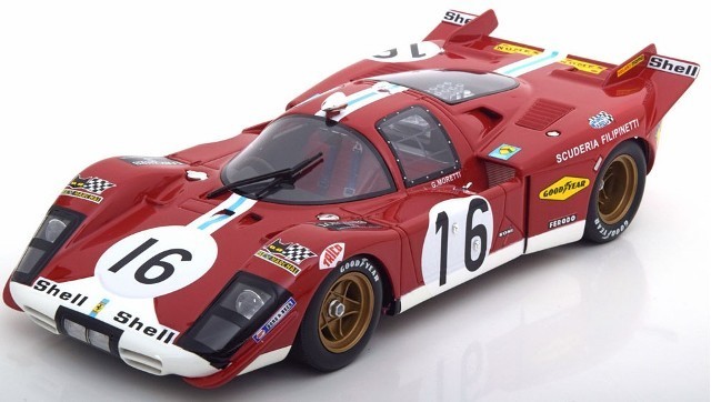 新品CMR021 CMR 1/18 フェラーリ 512S #16 24h ルマン 1970 Moretti