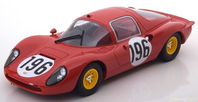 新品CMR042 CMR 1/18 フェラーリ Dino 206S #196 Targa Florio 1966