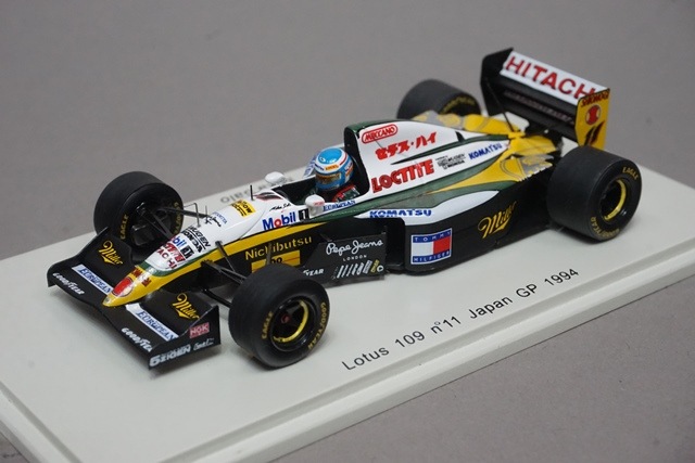 スパーク 1/43 Lotus 109 11 Japanese GP 1994 Mika Salo S1780 [205