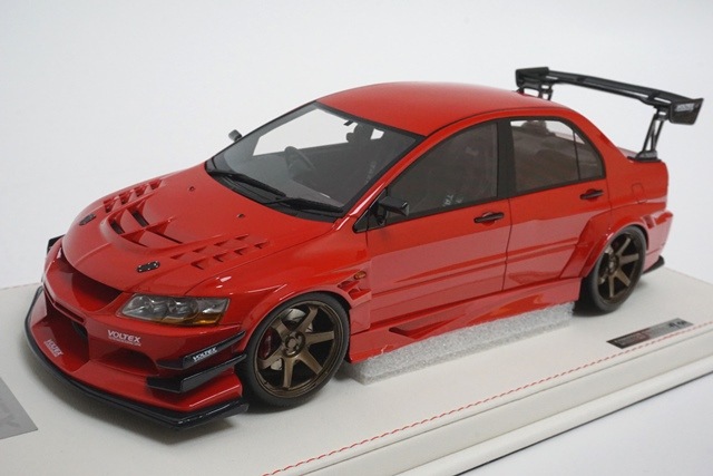 新品 20C03-03 onemodel 1/18 三菱 EVO IX Voltex Palma Red ※特別