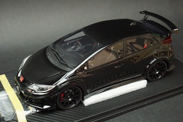 新品 20D04-05 onemodel 1/18 ホンダ Civic FK2 Mugen Crystal Black