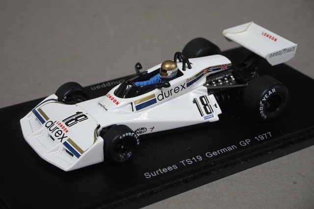 1円〜 スパーク 1/43 Surtees TS19 German GP 1977 ＃18 TS19 1⁄43