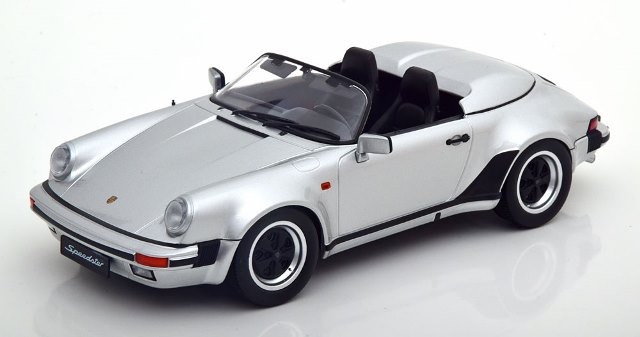 新品 KKDC180453 KK Scale 1/18 ポルシェ 911 Speedster 1989 シルバー