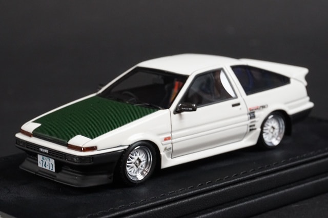 イグニッションモデル 1/43 AE86 2door white 1/43 イグニッションモデル IG1588 トヨタ スプリンター トレノ (AE86