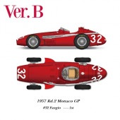 K746 Model Factory Hiro 1/43  250F Ver.B 1957 Rd.2 ʥ GP Win #32 J.M.Fangio ޥޥƥꥢ륭å 