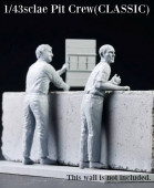 R043-0005 Model Factory Hiro 1/43  ťIVE NINEFigure Series Pit Crew MFH 