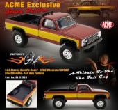 GL-51369 ACME 1/64 ܥ졼 Exclusive Stacey Davids GearZ Stunt Double 1986 Chevrolet K2500 Fall Guy Tribute 