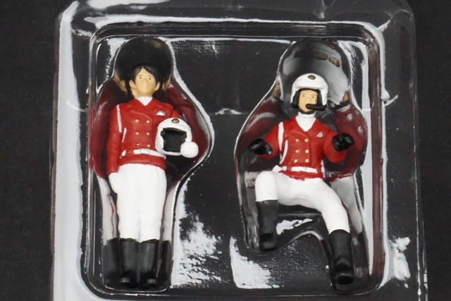 1/43 レイズ H7-43F2 警察官フィギュア 交通取締自動二輪車 女性隊員 2