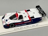 1/43 ���ѡ��� SJ045 �ݥ륷�� 962C WEC in Japan 3rd 1987 #15  M.�Х�ǥ� / M.���å�������