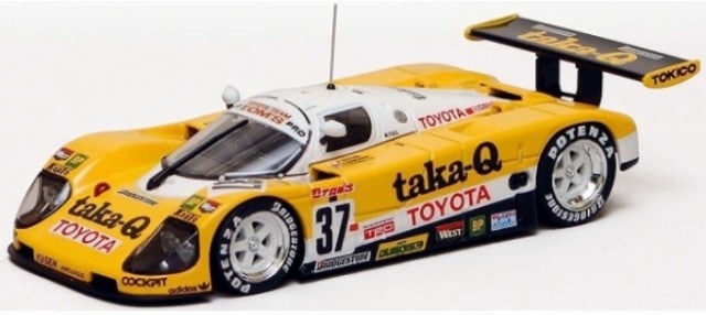 取寄せ QMC-036 Q-MODEL 1/43 トヨタ TOYOTA 90C-V #37 1990LM