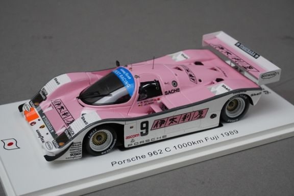 1/43 スパーク SJ082 ポルシェ 962C 1000km 富士 1989 #9 B.ウォレク