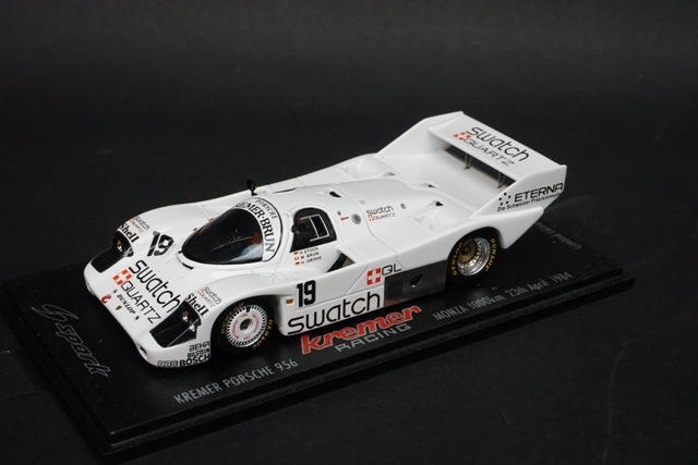 1/43 スパーク Kremer Porsche 956 Monza 1000km 23th April 1984
