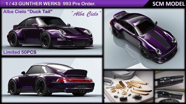 予約 SCM 1/43 ポルシェ ガンザーワークス Porsche Gunther Werks 911