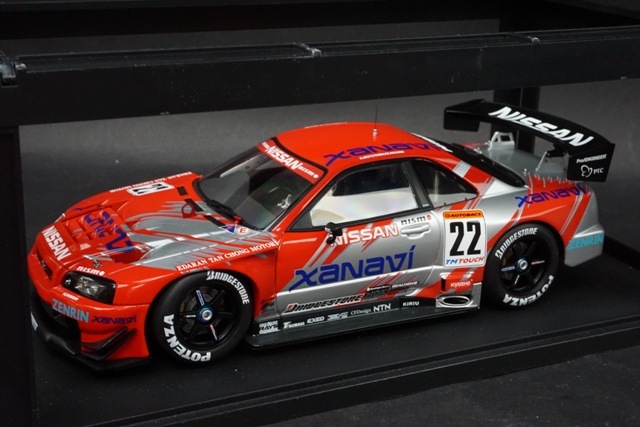 1/18 オートアート JGTC 2002 ザナヴィ ニスモ GT-R R34 AUTOart 1:18 XANAVI Nissan Skyline Nismo GT-R R34 JGTC GT500