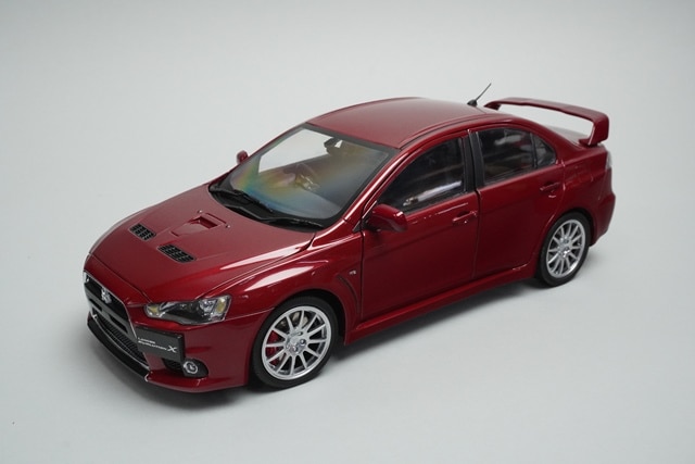 1/18 CSM CSM1031 三菱 ランサーエボリューションX レッド 右