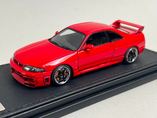 イグニッションモデル　スカイラインR33GT-R　V-spec モデルインプレッション】 Ignition Model 1/64 Nissan Skyline