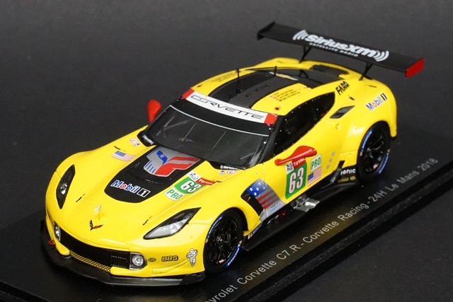 1/43 スパーク S7030 シボレー Corvette C7.R #63 Corvette Racing 24H